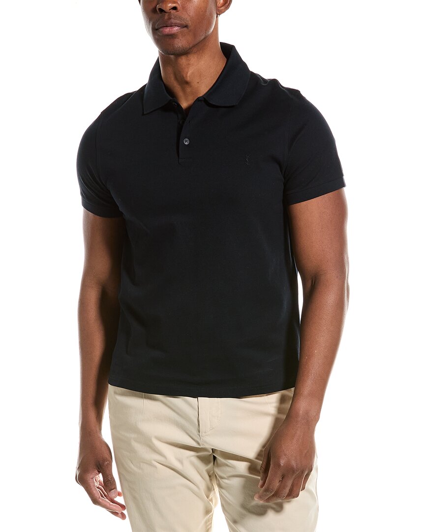 YSL Saint Laurent Polo Shirt Black Handbag