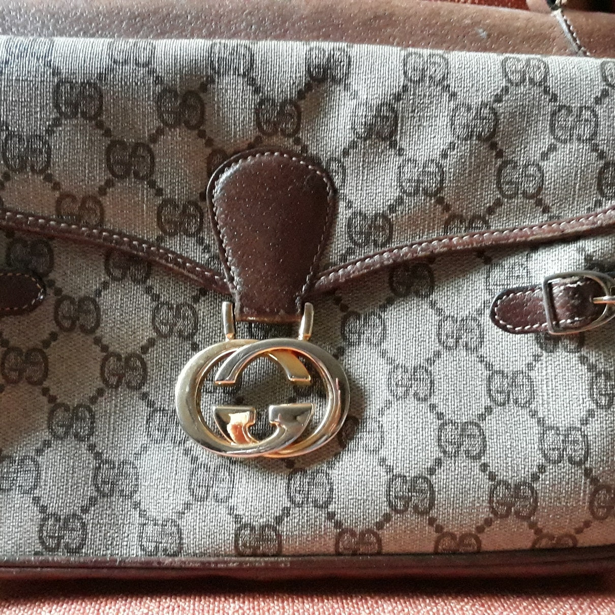 Gucci cloth handbag