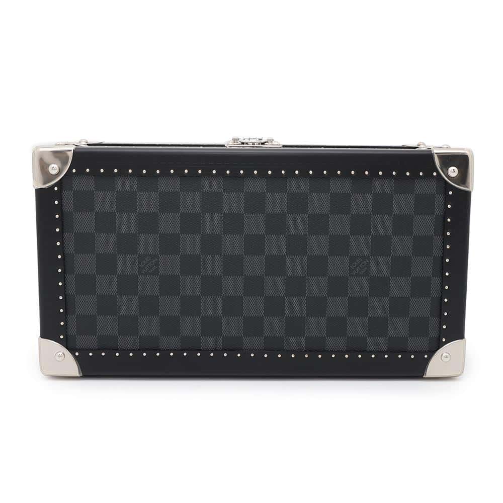 Louis Vuitton Coffret 8 Montor BlackN48226 Graphite Damier Handbag
