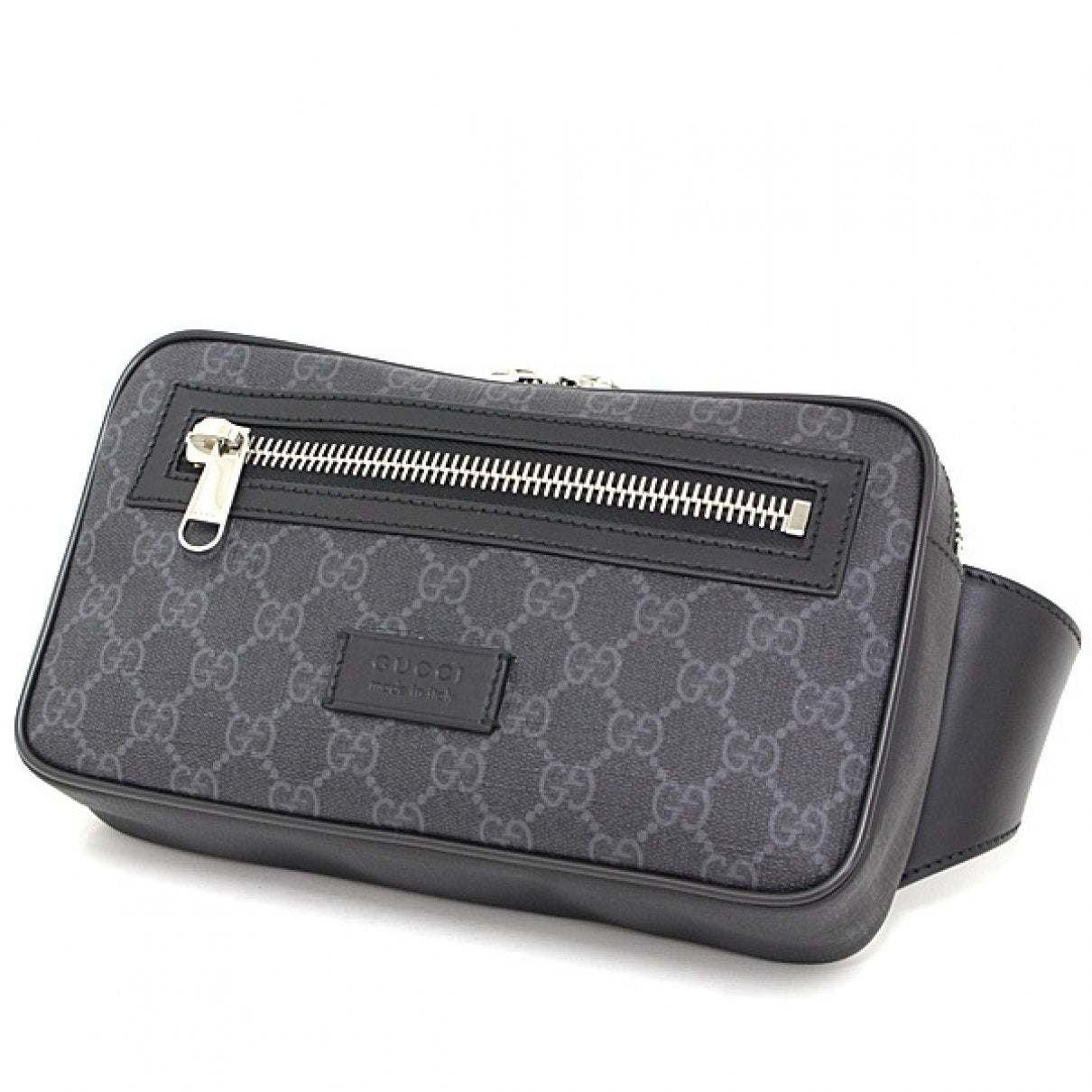 Gucci anthracite cloth bag