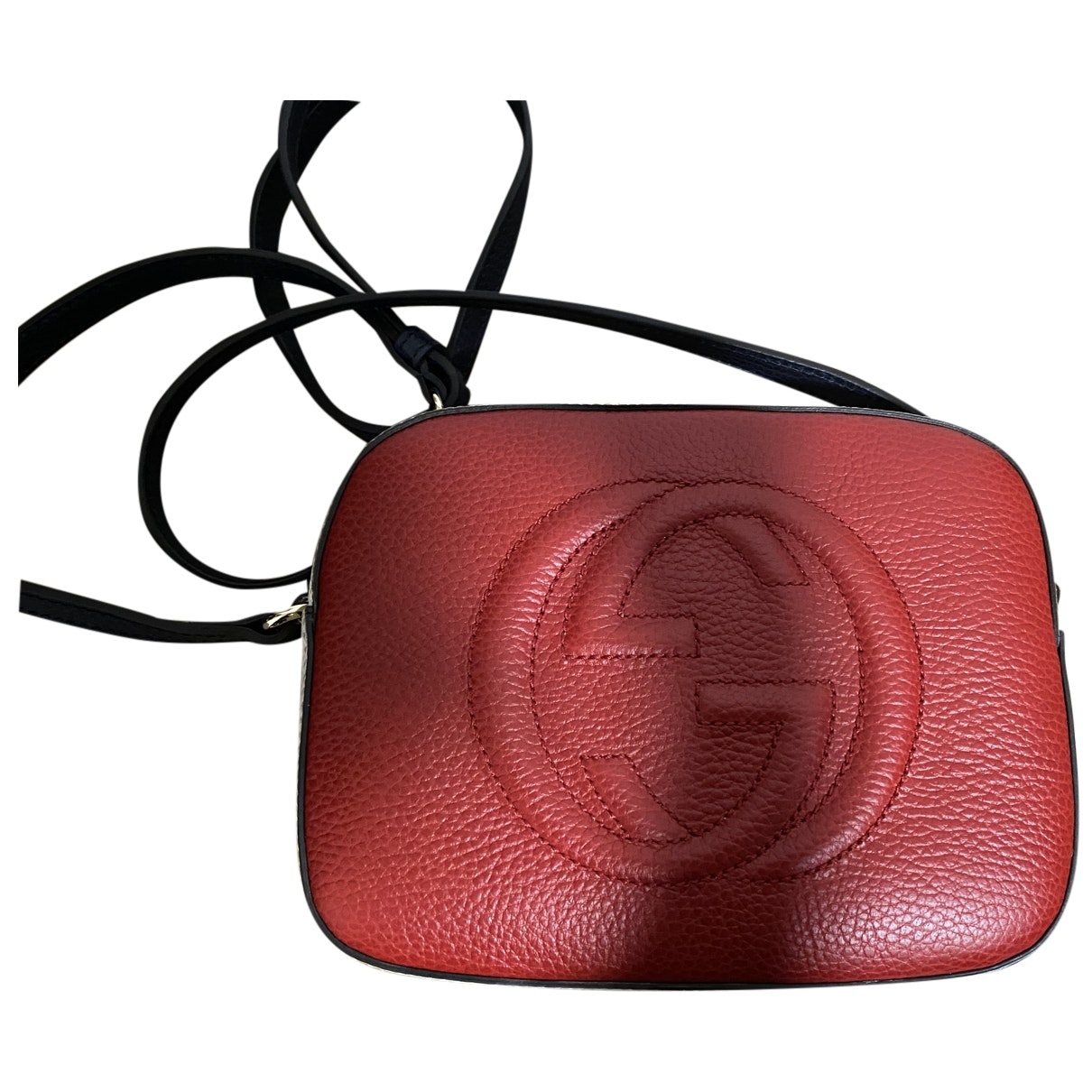 Gucci soho red leather handbag