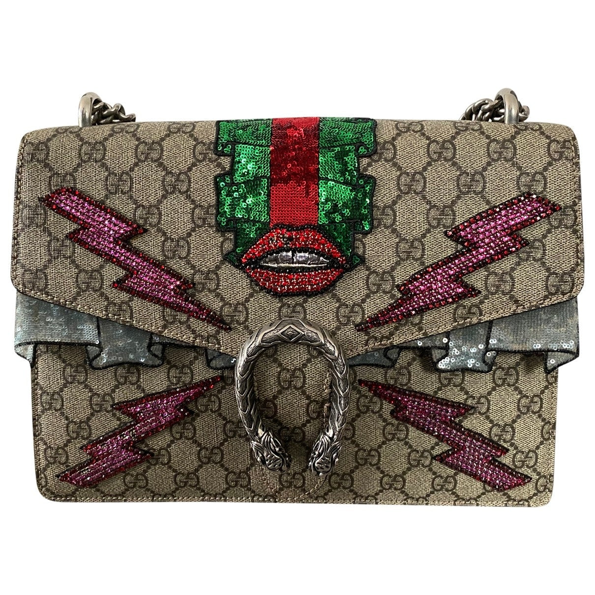 Gucci dionysus multicolour cloth handbag