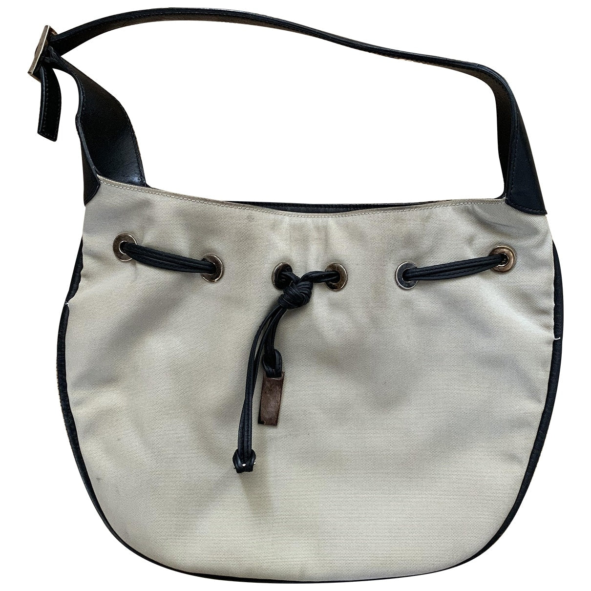 Gucci grey cloth handbag