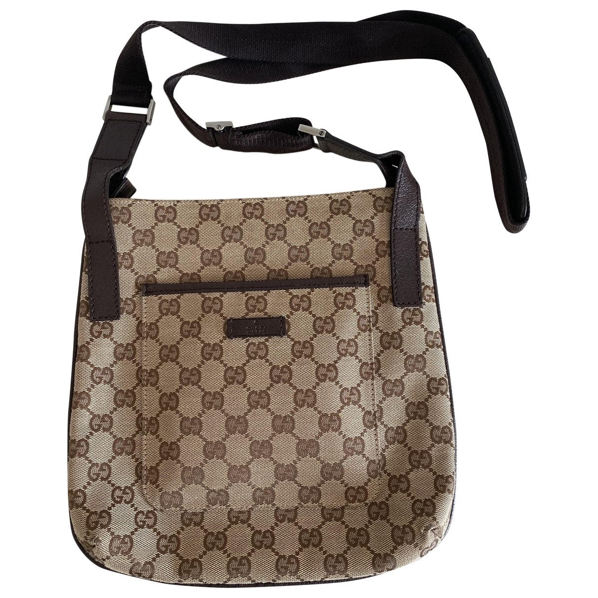 Gucci beige cloth handbag