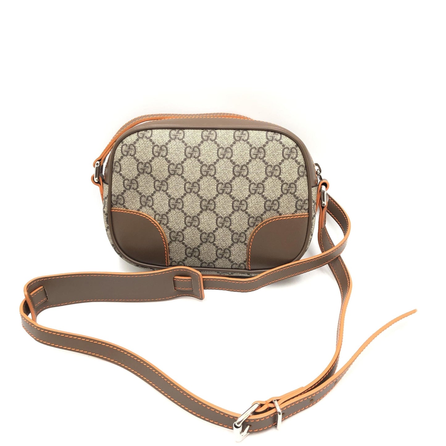 Gucci GG Supreme Sherry Shoulder Bag Women's Brown