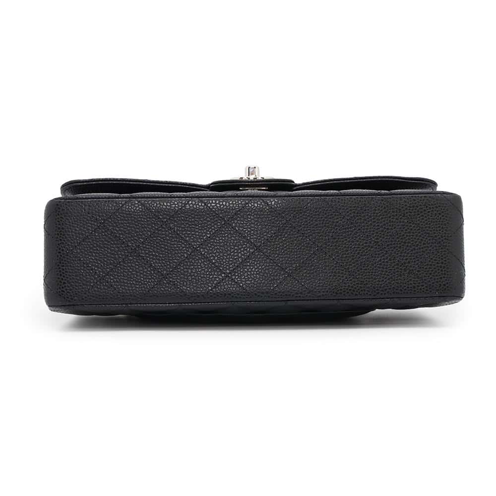 Chanel Matelasse W flap WChainShoulder BlackA01112 Caviar Leather Shoulder Bag