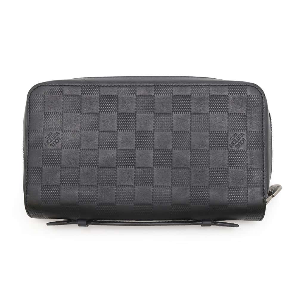 Louis Vuitton ZippyXL OnyxN61254 Infini Damier Leather Handbag