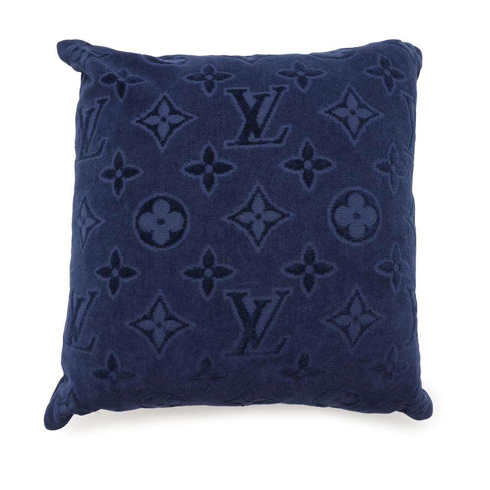 Louis Vuitton Coussin Vacation NavyM77782 Cotton100 Handbag