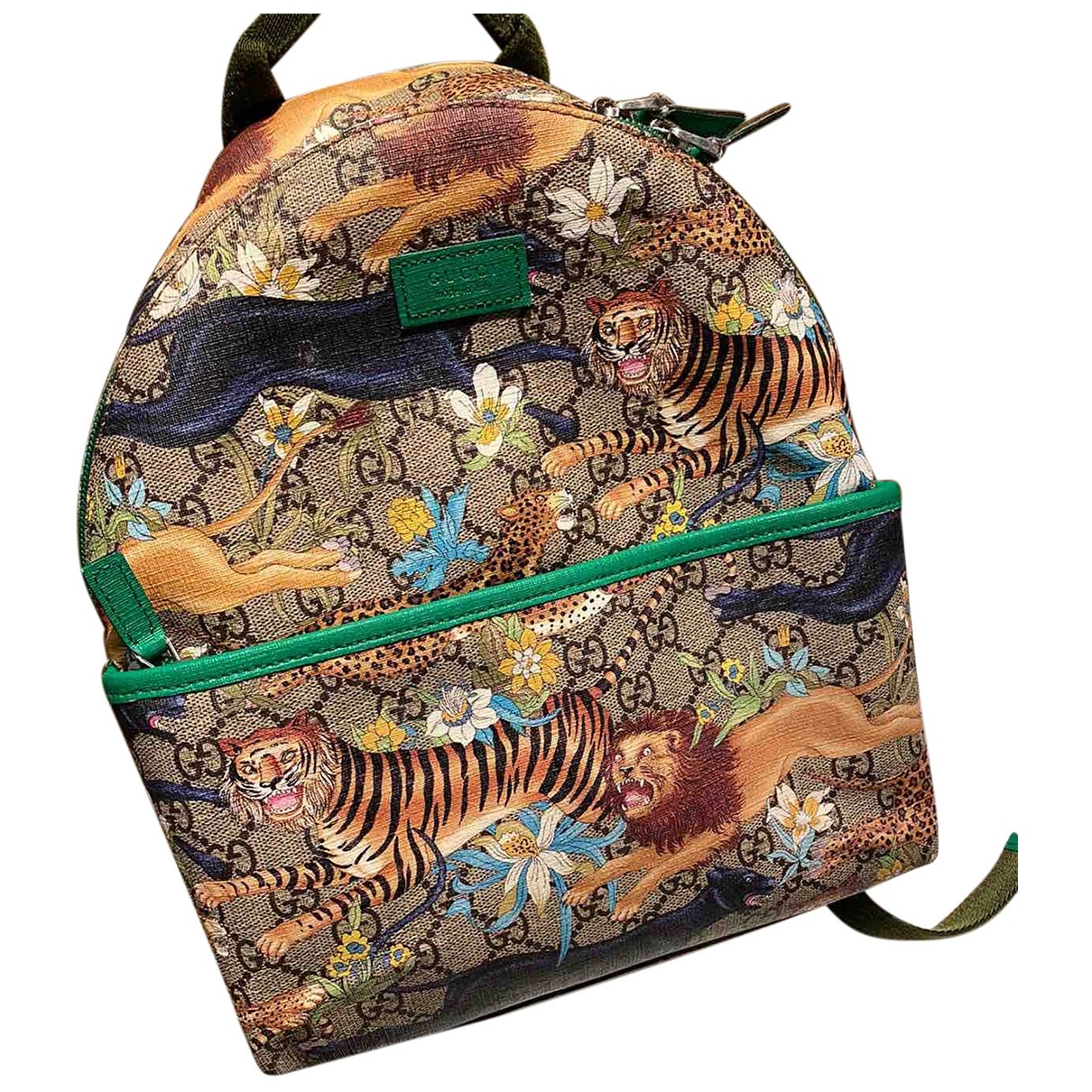 Gucci multicolour synthetic bag & pencil cases