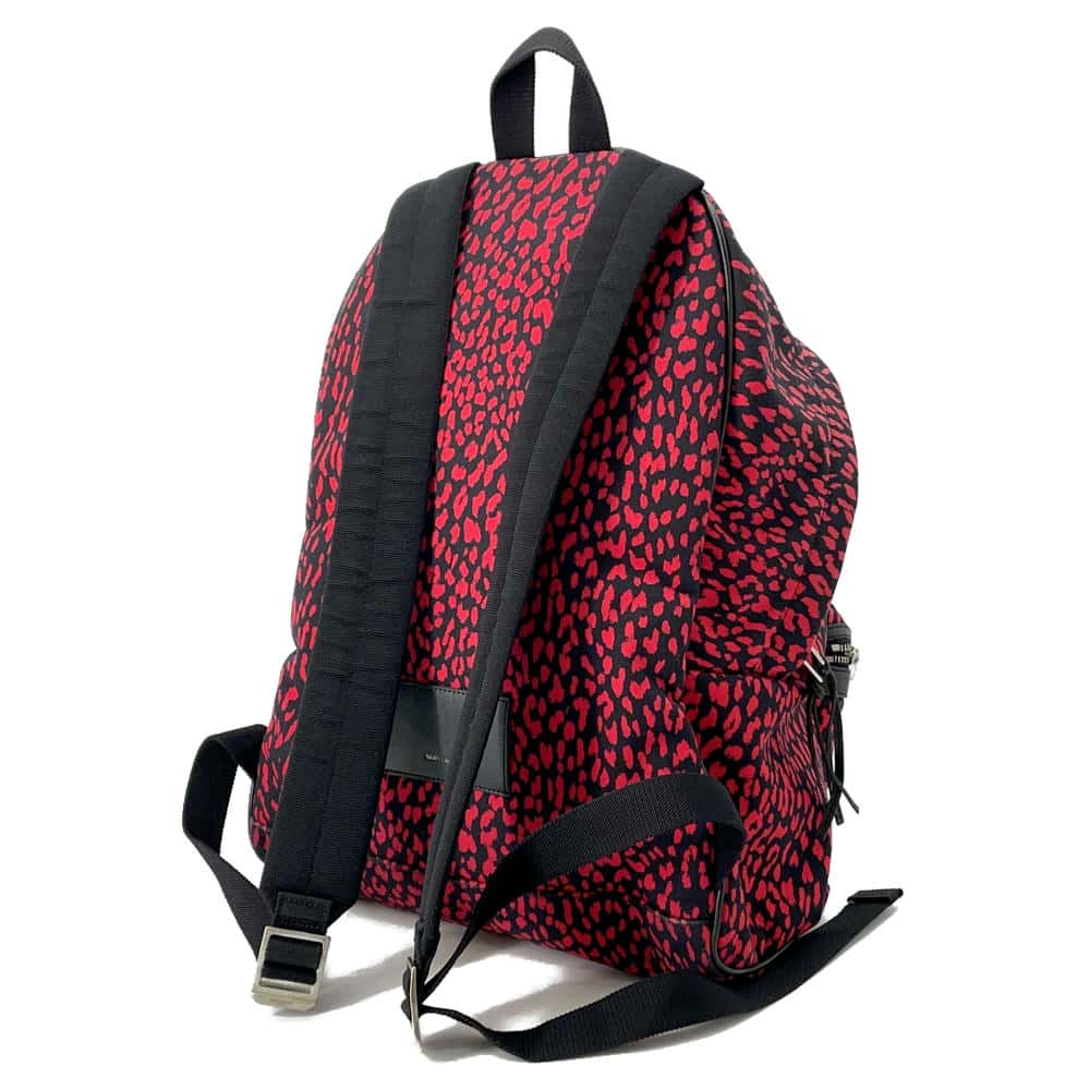 Saint Paris Classic Hunter Baby Cat Backpack Leather Canvas