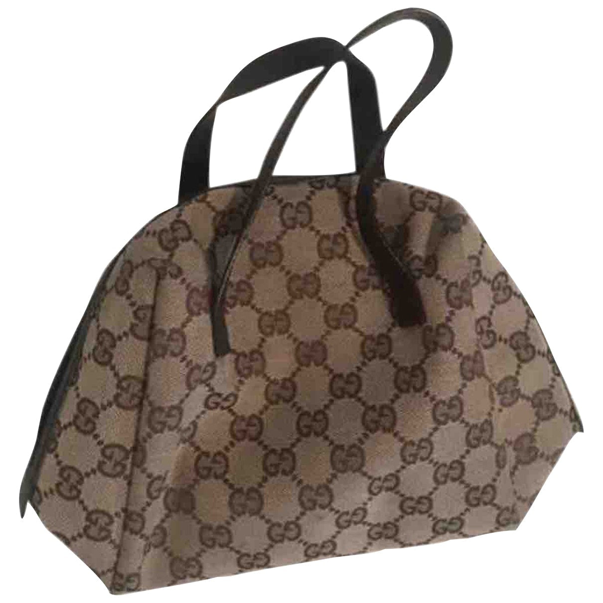 Gucci beige cloth handbag