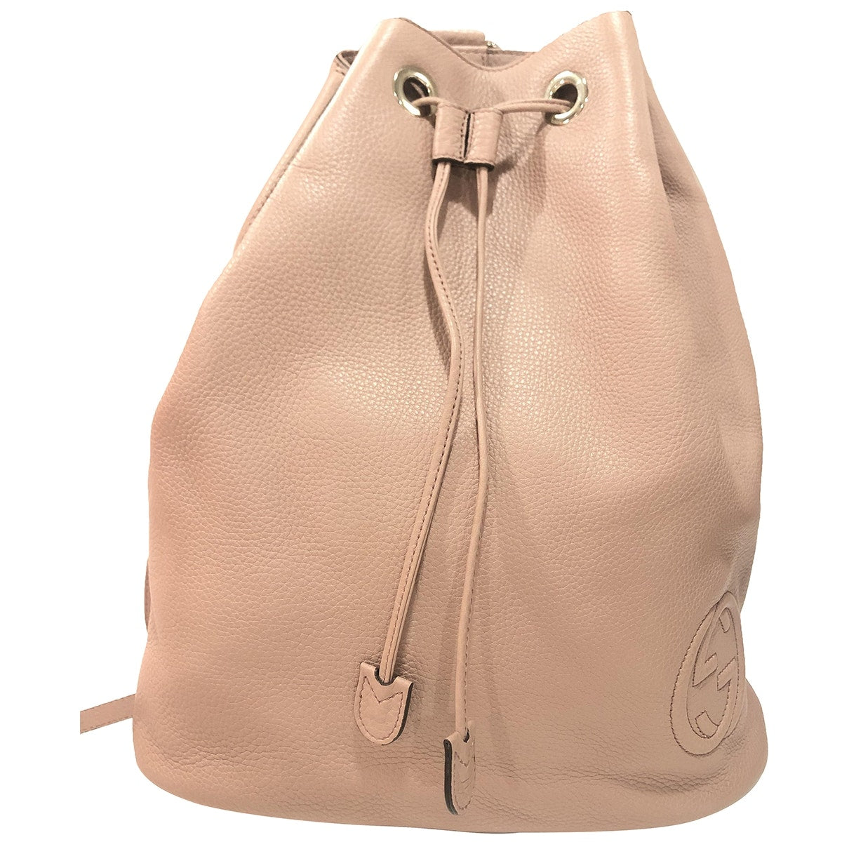 Gucci soho pink leather backpacks