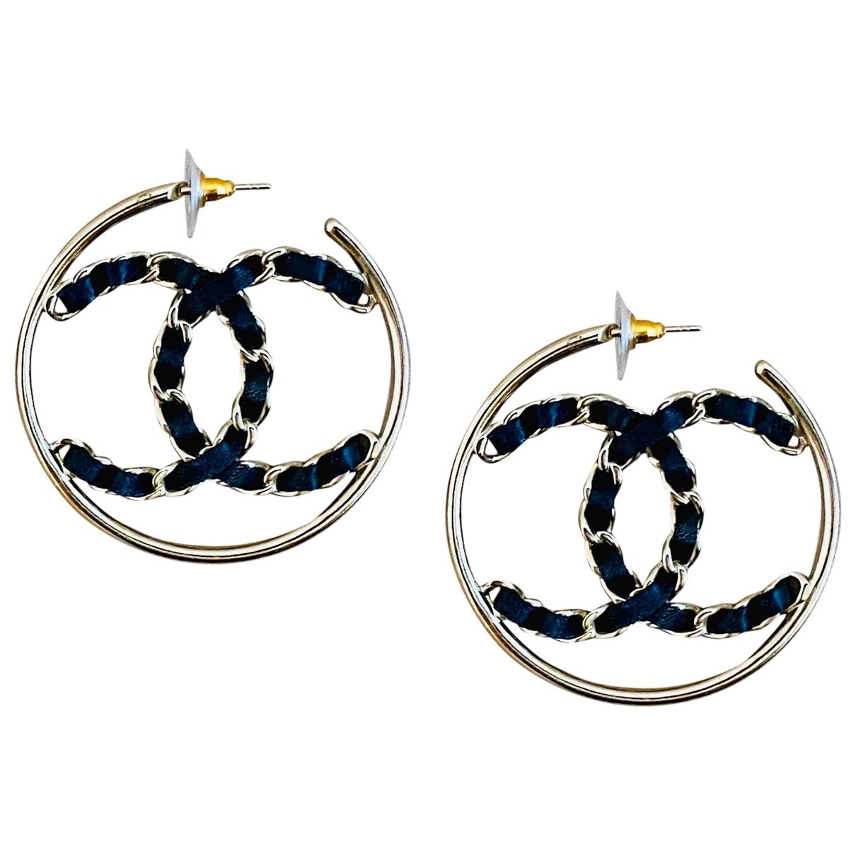 Chanel chanel multicolour metal earrings