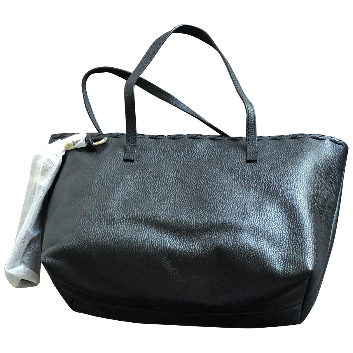 Gucci black leather handbag