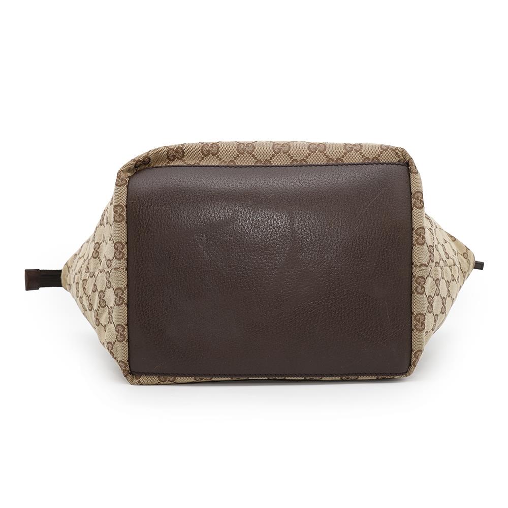 Gucci GG Beige131230 GG Canvas Tote Bag
