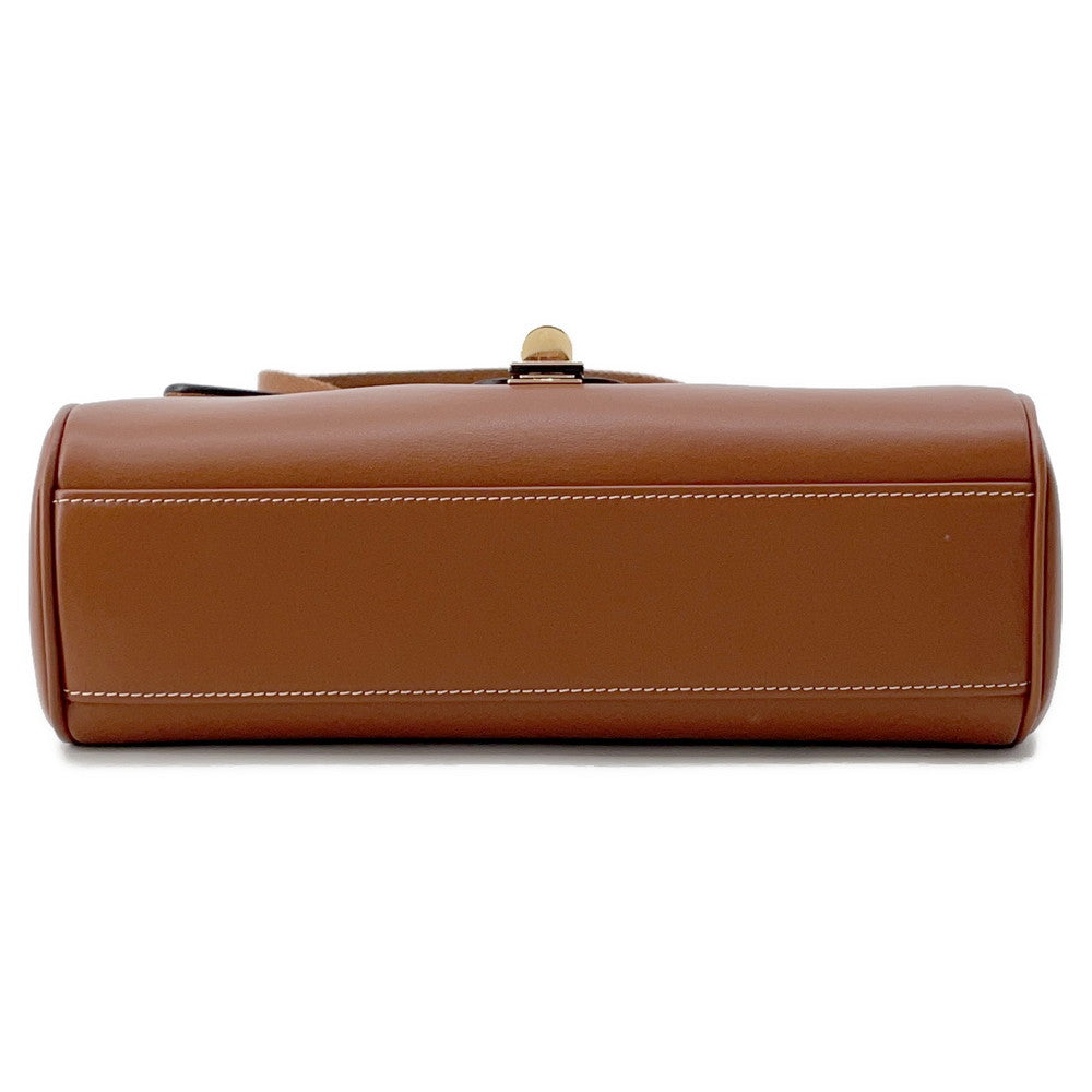 Teen Soft (Season) Shoulder Cr . Lu Leather Tan Shoulder Bag