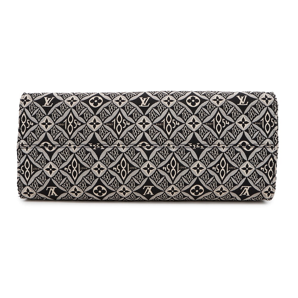 Louis Vuitton Onthego NoirM57207 Jacquard Monogram Handbag