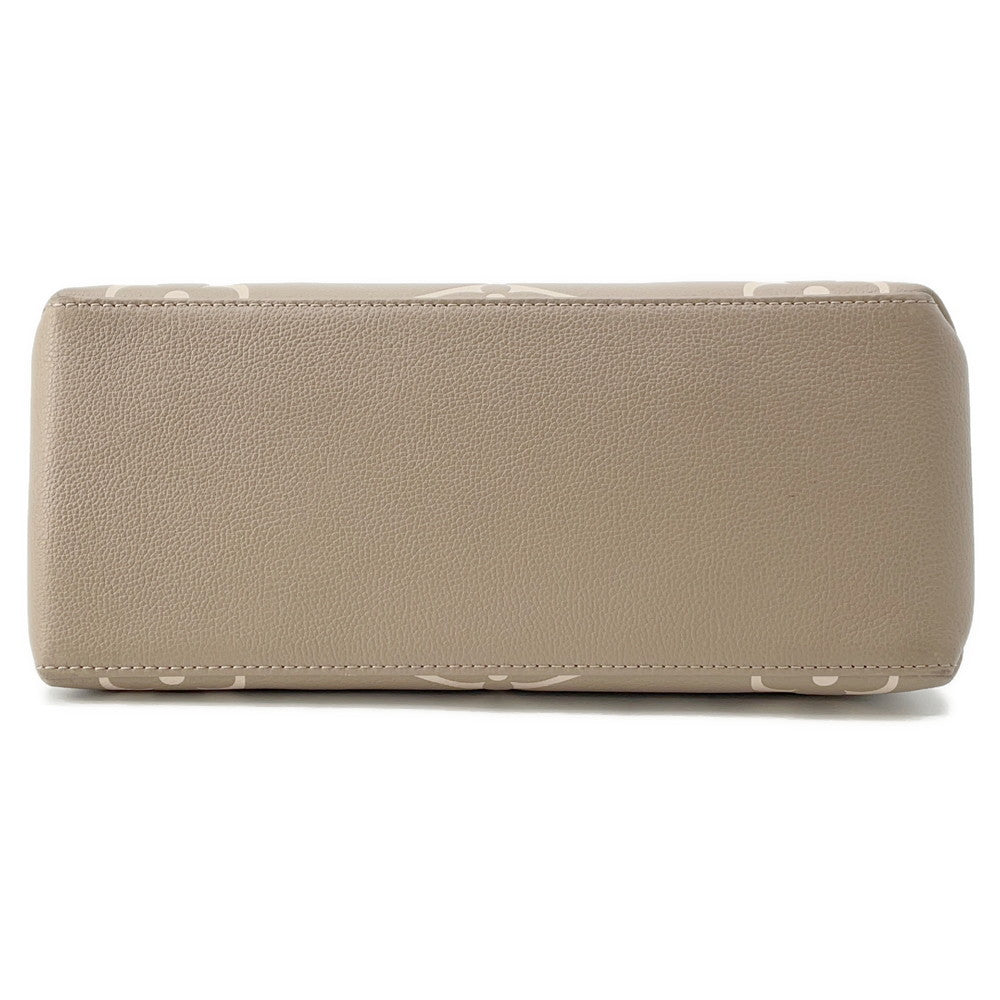 Louis Vuitton Petit Palais Tourterelle ClaimsM58914 Bicolor Monogram Empreinte Leather Handbag