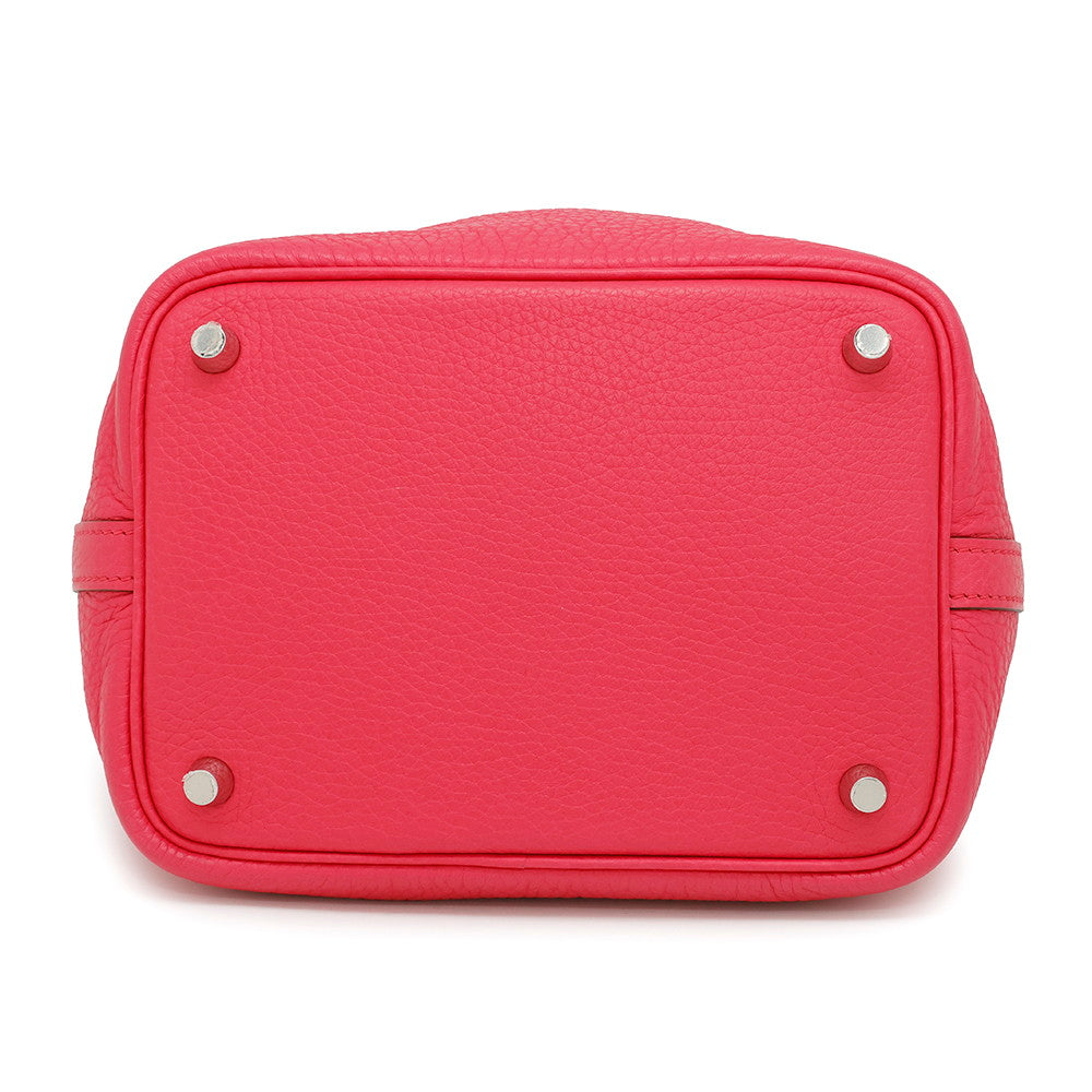 Picotin Lock Rose Extreme Taurillon Clemence Size Travel Bag