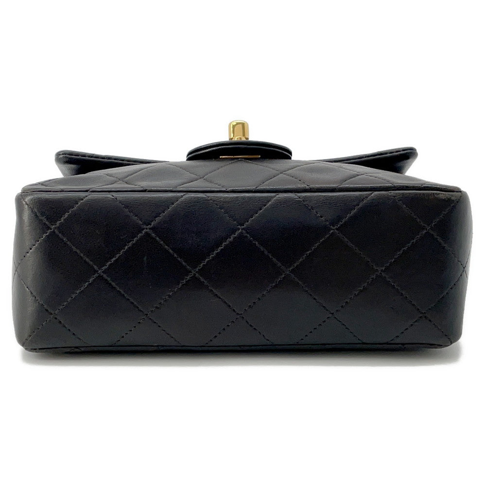 Chanel Matelasse ChainShoulder Lambskin Black Shoulder Bag