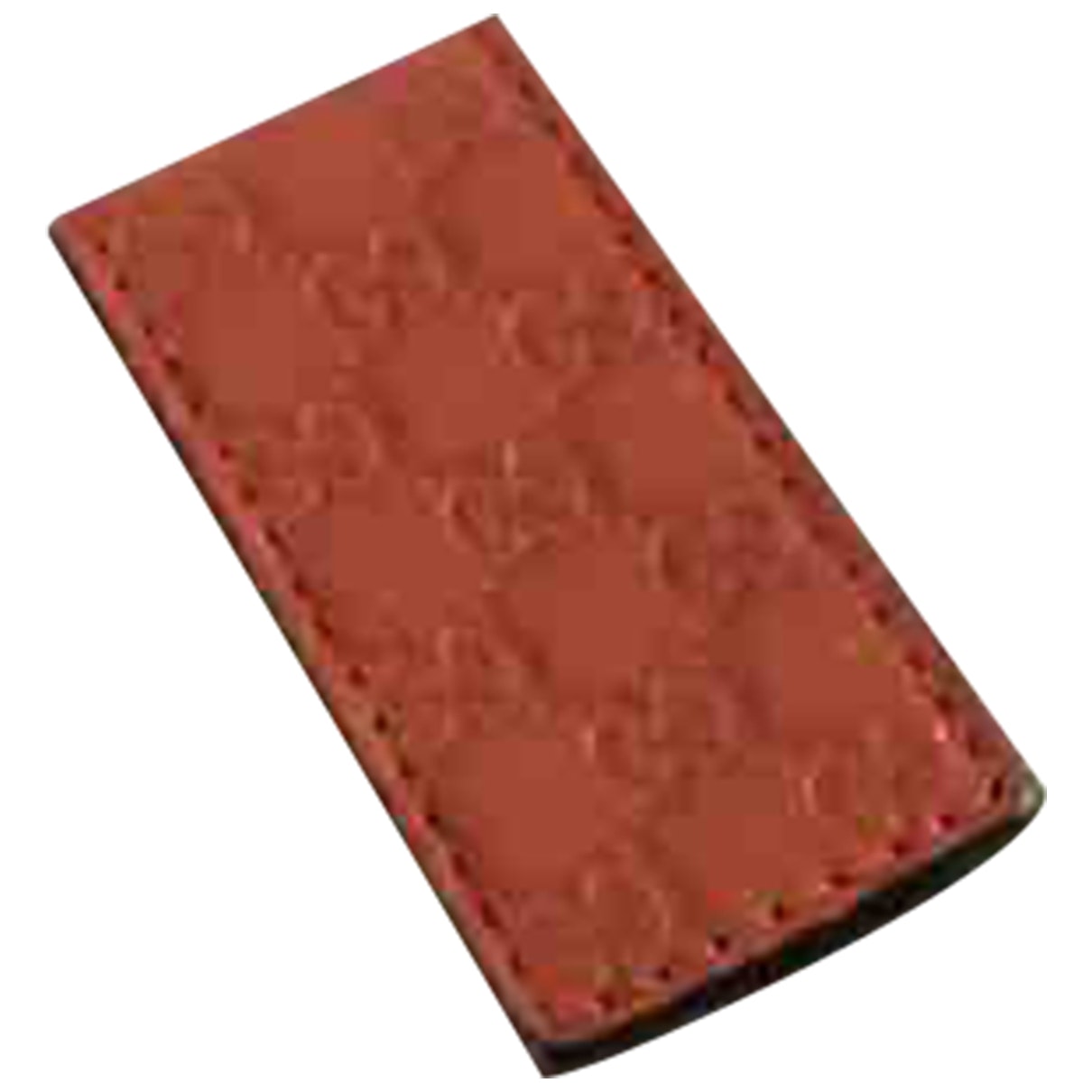 Gucci orange leather case