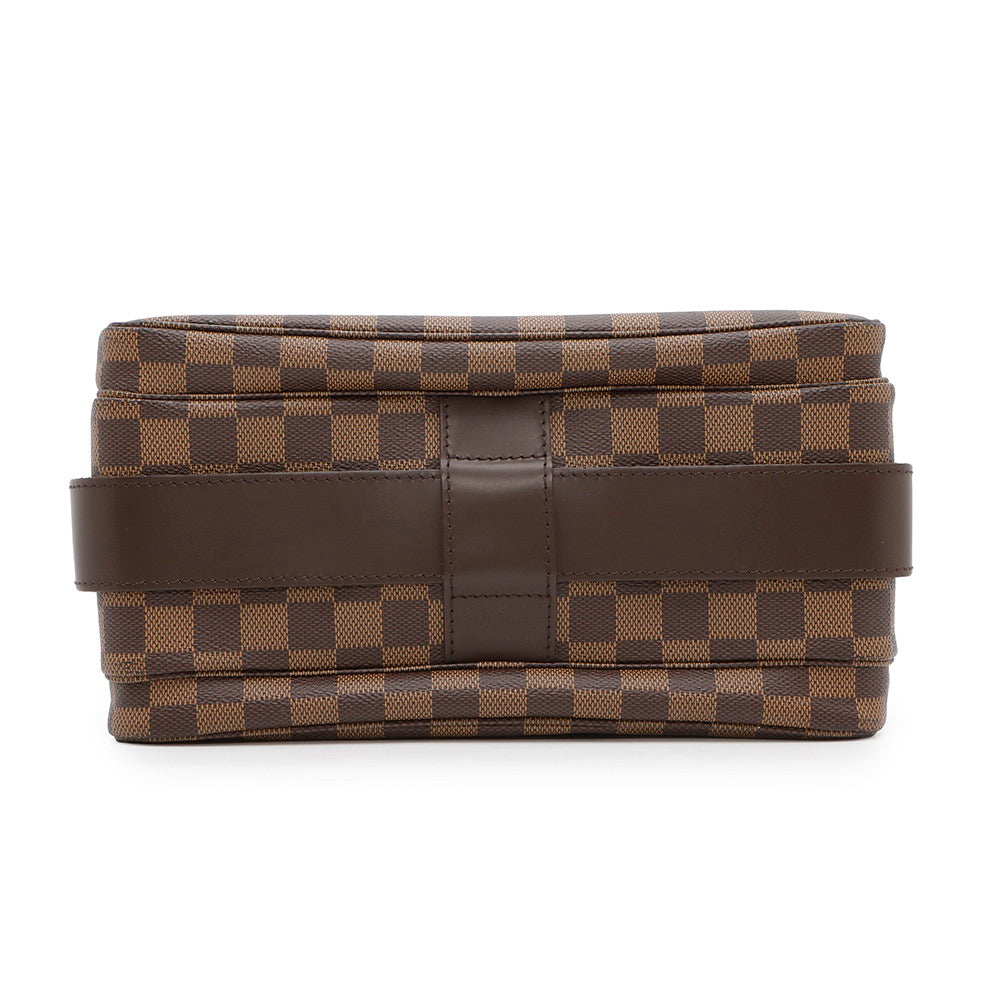 Louis Vuitton Naviglio RedN45255 Ebene Damier Canvas Handbag