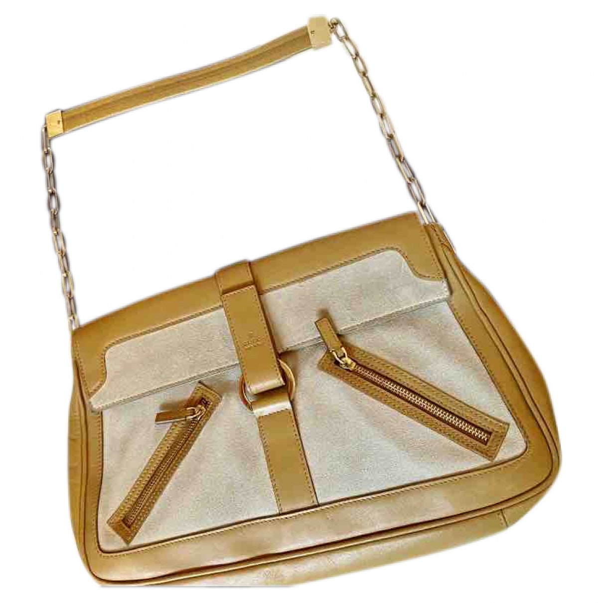 Gucci brown leather handbag