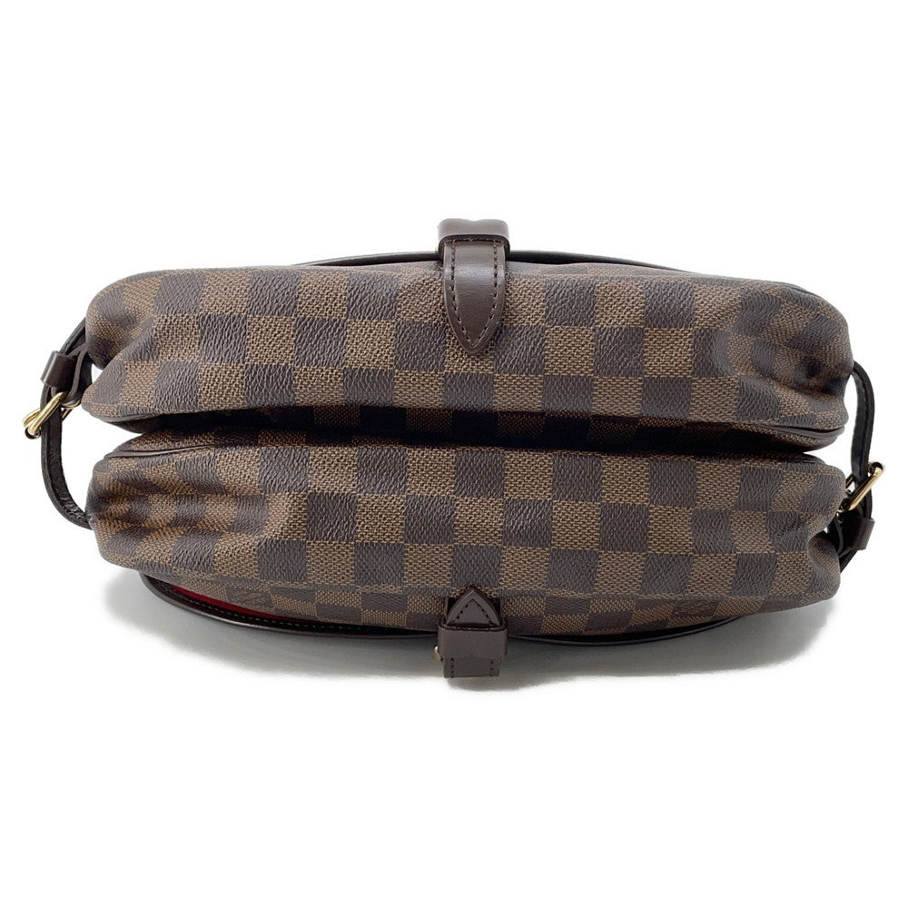 Louis Vuitton Saumur SPO RedN48081 Ebene Canvas Damier Handbag 2