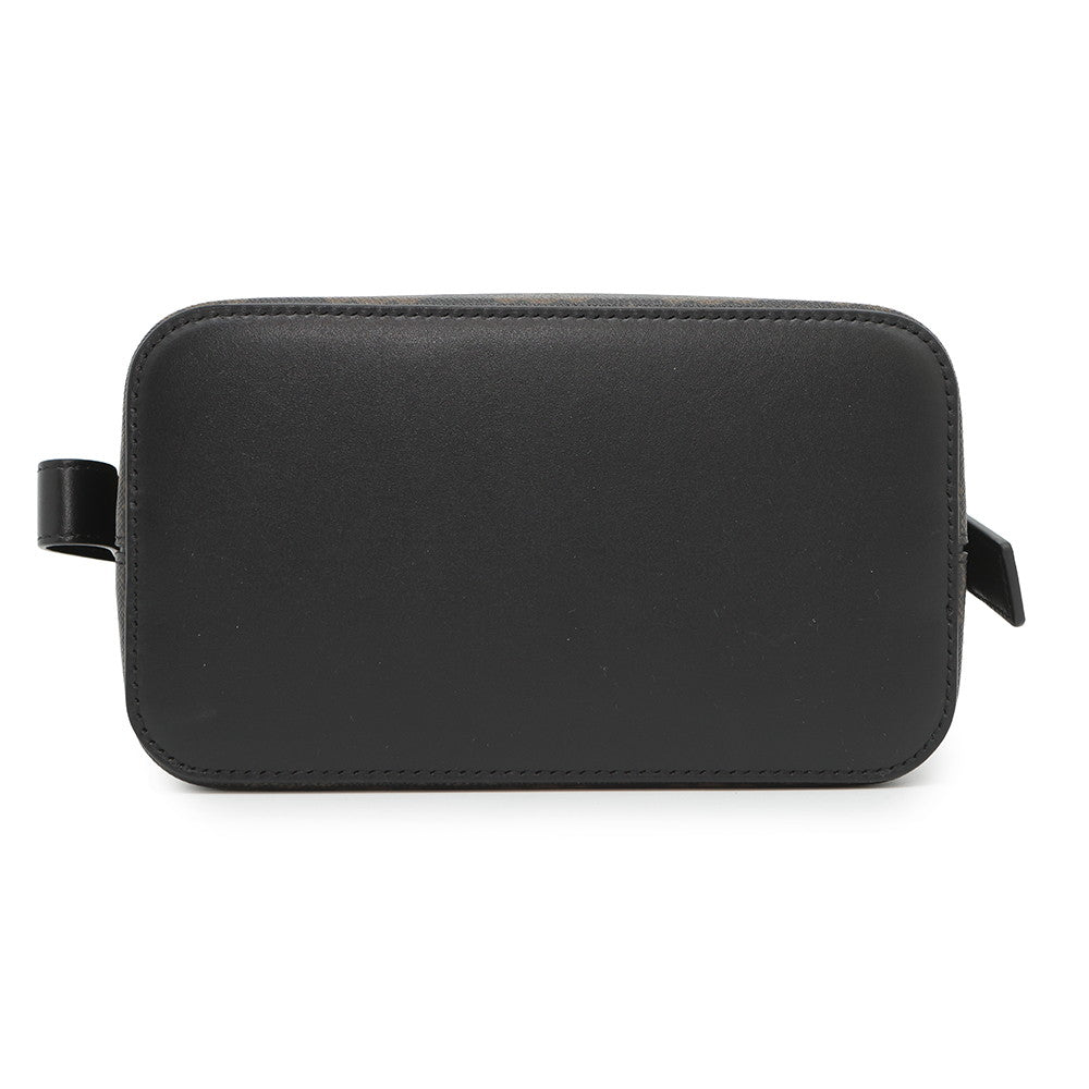 Triomphe Toilet Pouch D Btb No Pvc Black Travel Bag