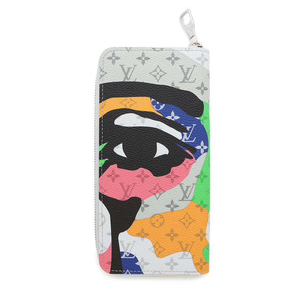 Louis Vuitton Zippy - Vertical MulticolorM82590 Portrait Monogram Wallet Case