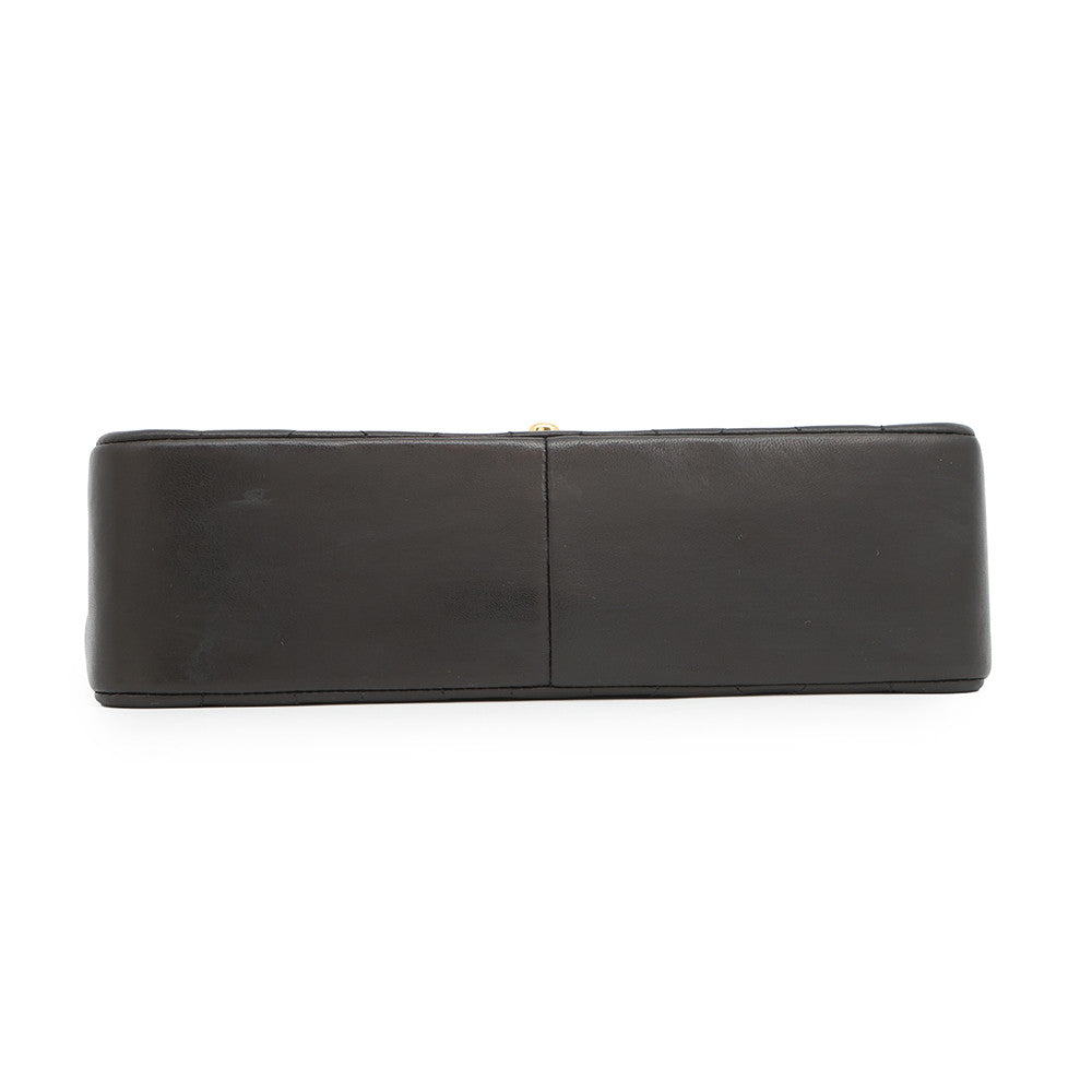 Chanel Diana Matelasse ChainShoulder BlackA01165 Lambskin Shoulder Bag