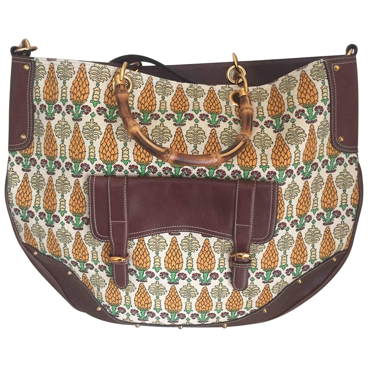 Gucci multicolour leather handbag