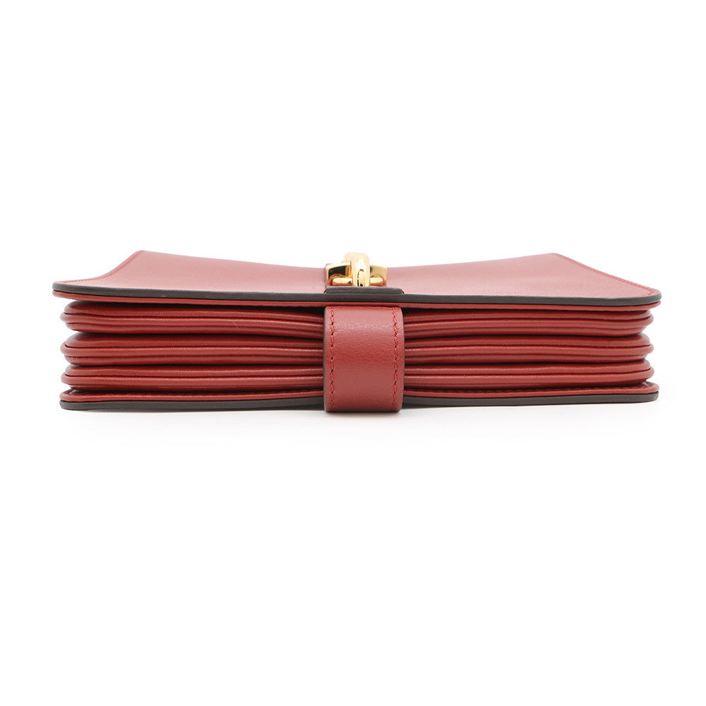 Louis Vuitton Rendezvous RedM57744 Leather Handbag