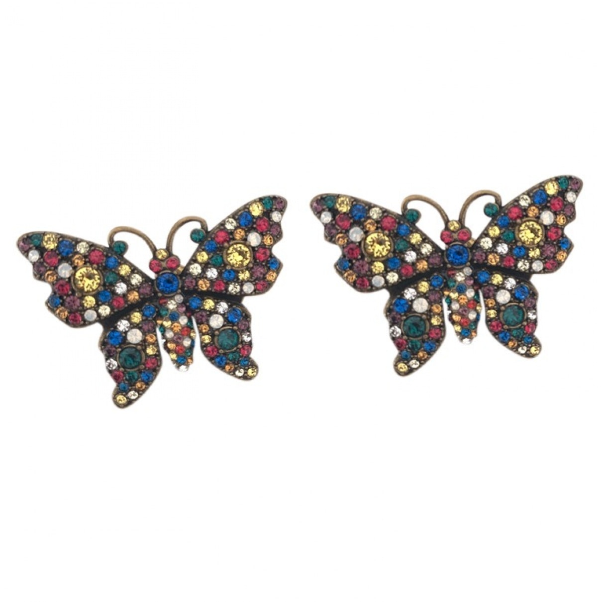 Gucci multicolour metal earrings