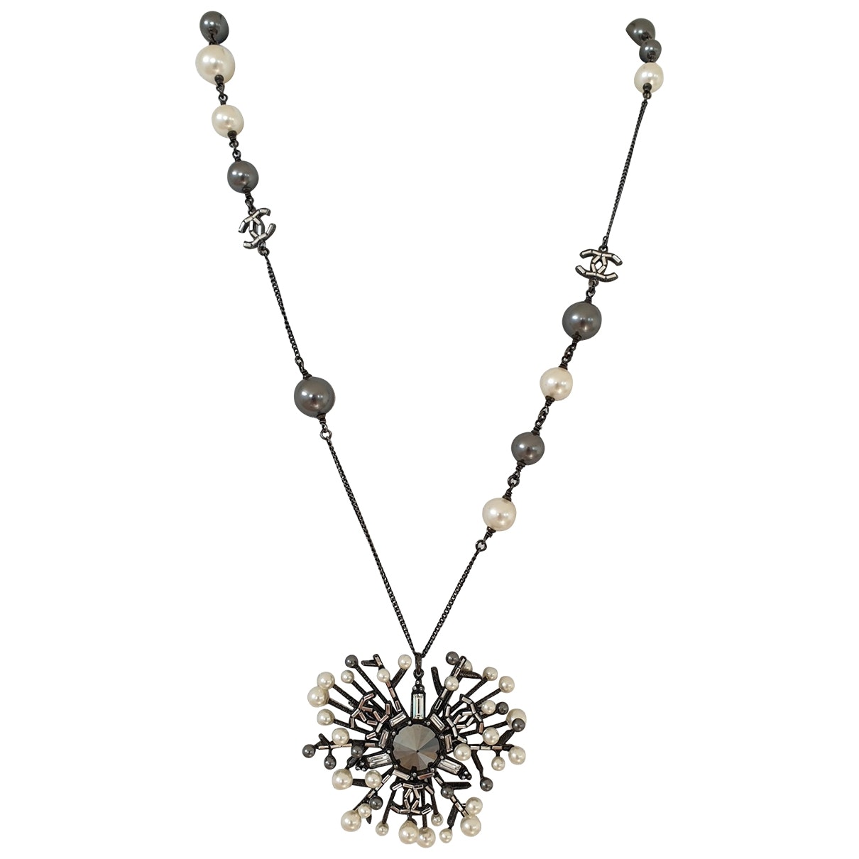 Chanel cc pearls necklaces