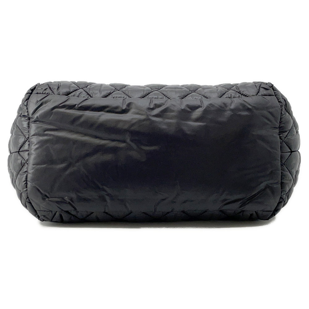 Chanel Coco Cocoon BlackA48610 Nylon PM Tote Bag