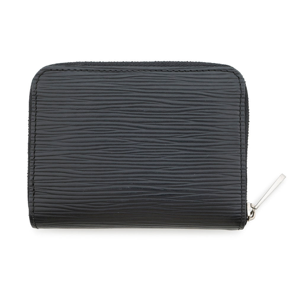 Louis Vuitton Zippy Coin Purse NoirM60152 Epi Leather Wallet Case