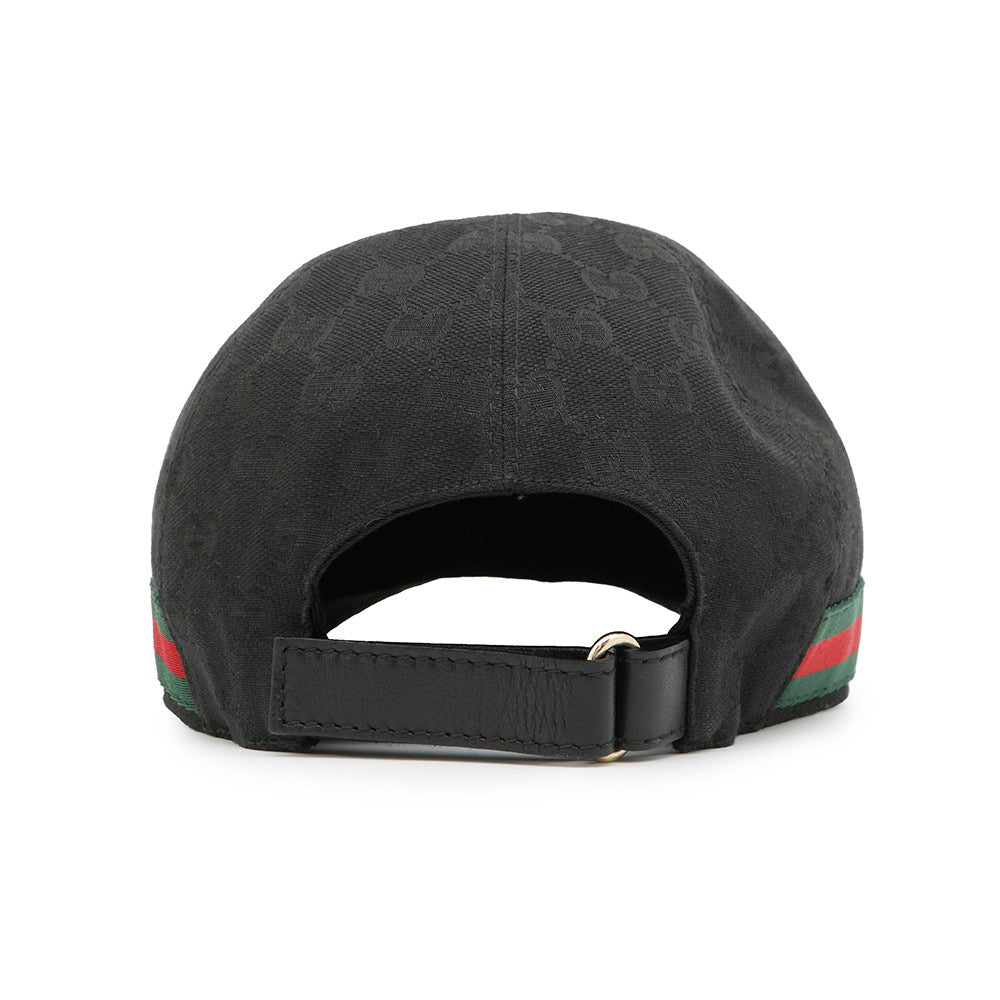 Gucci GG Size L Black200035 Canvas Hat