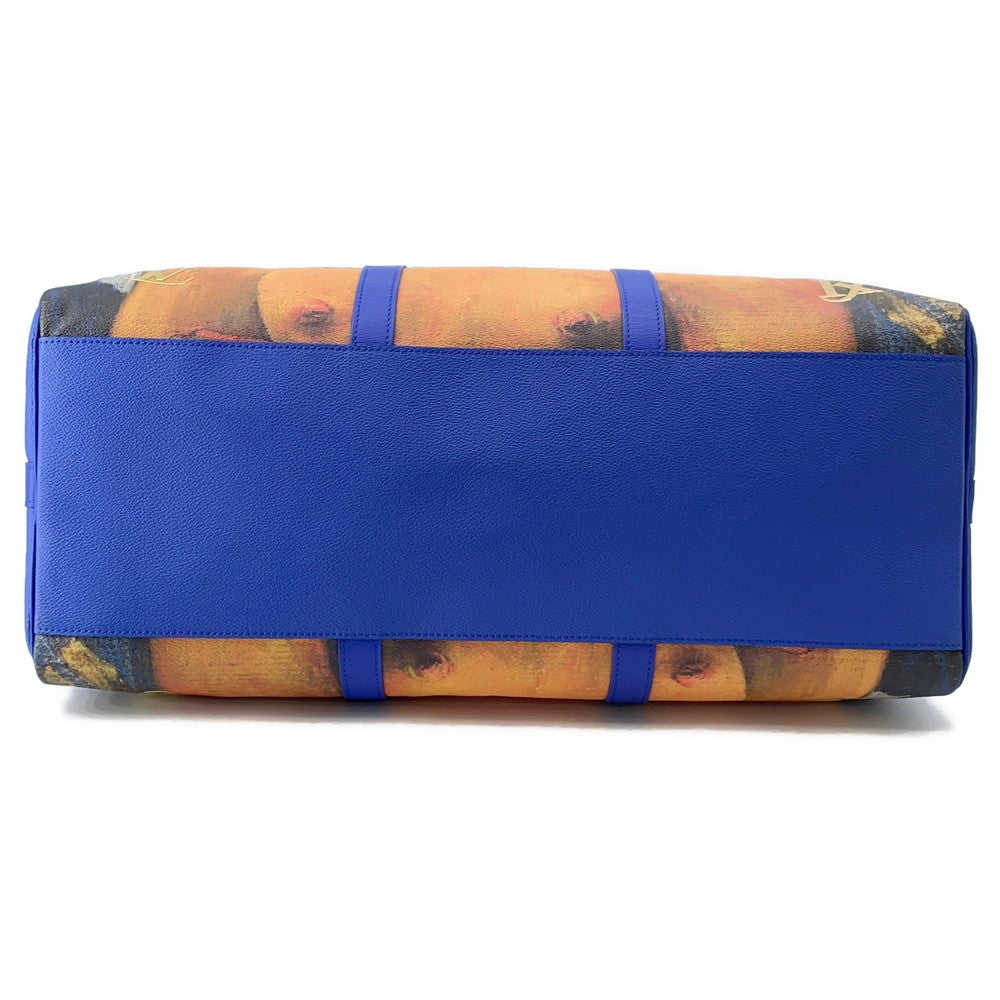 Louis Vuitton Keepall Bandouliere Masters collection Blue Travel Bag