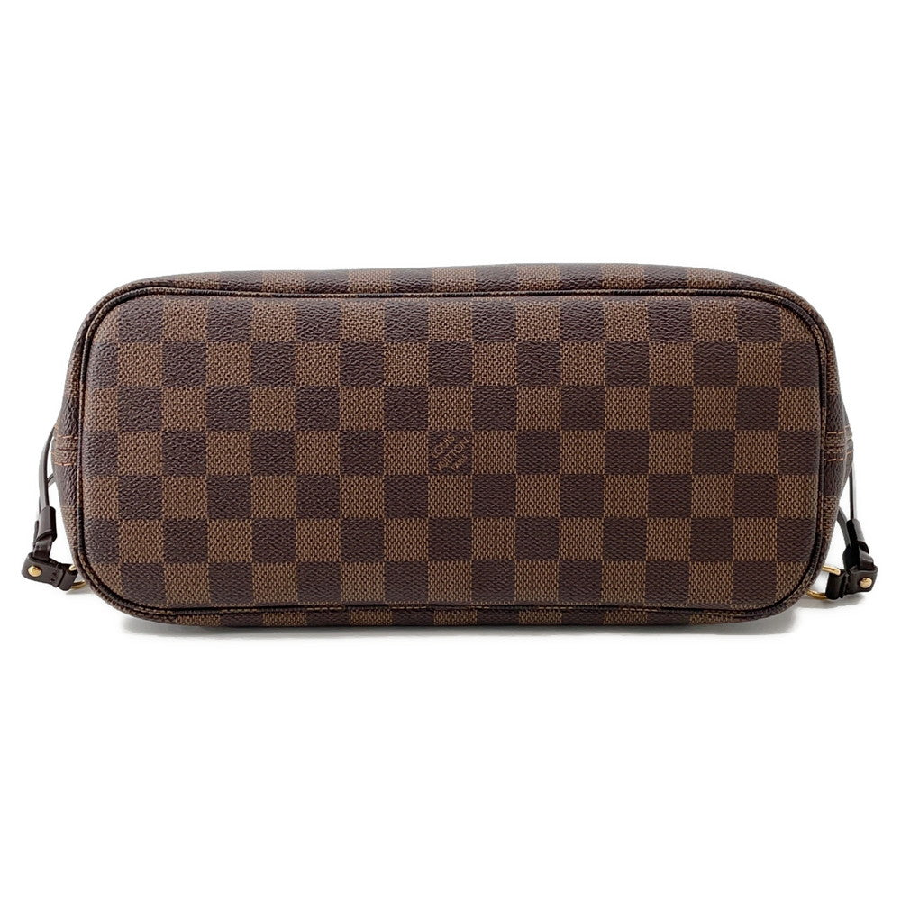 Louis Vuitton Neverfull RedN51109 Ebene Damier Canvas Tote Bag 2