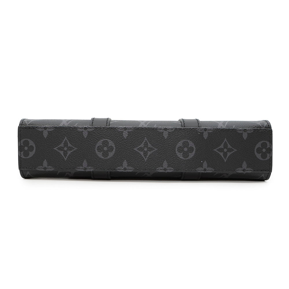Louis Vuitton Sac Plat NoirM46098 Eclipse Monogram Handbag