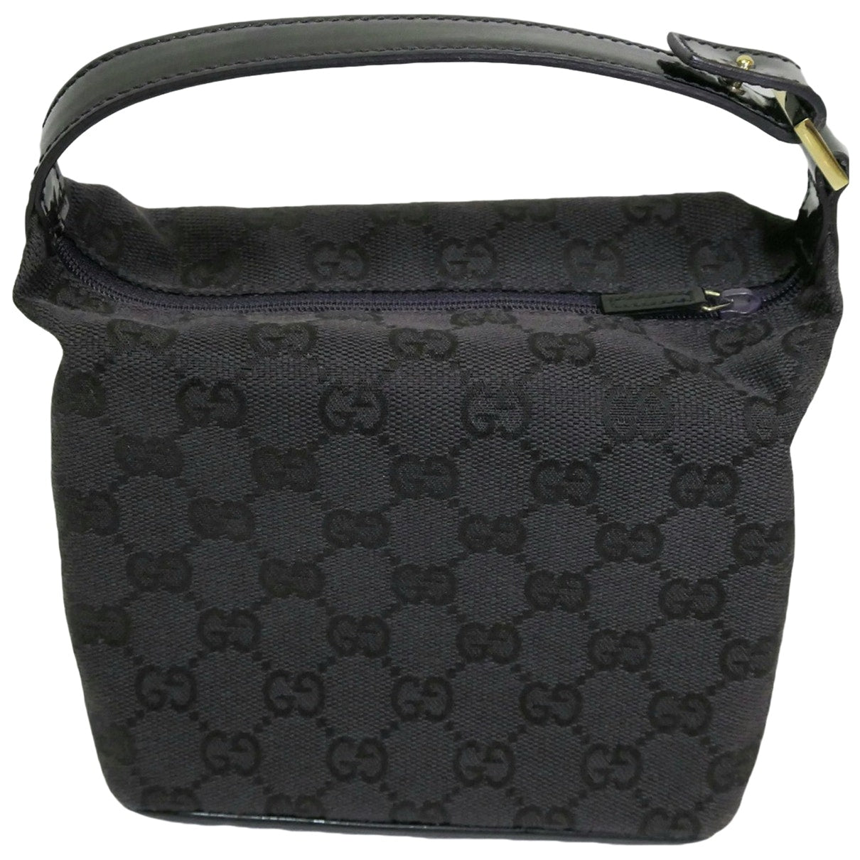 Gucci purple cloth handbag