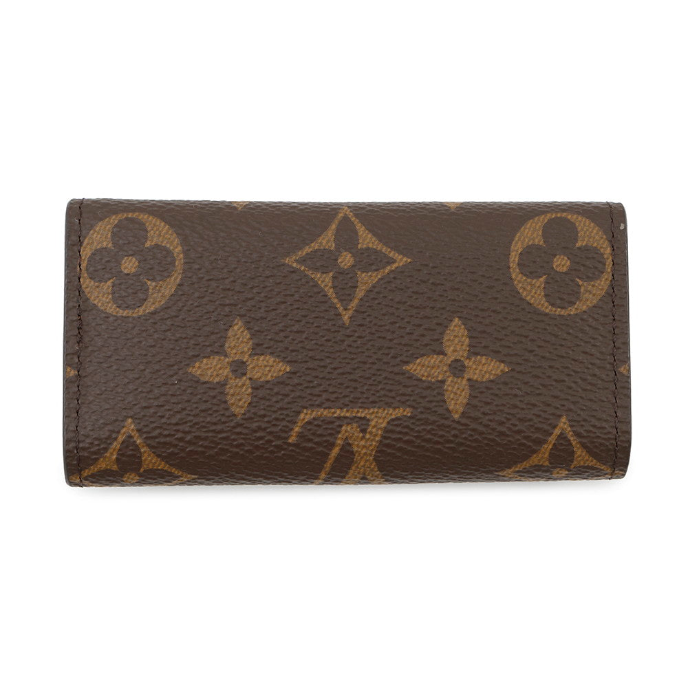 Louis Vuitton Multicles4 BrownM69517 Monogram Key Case Wallet Case