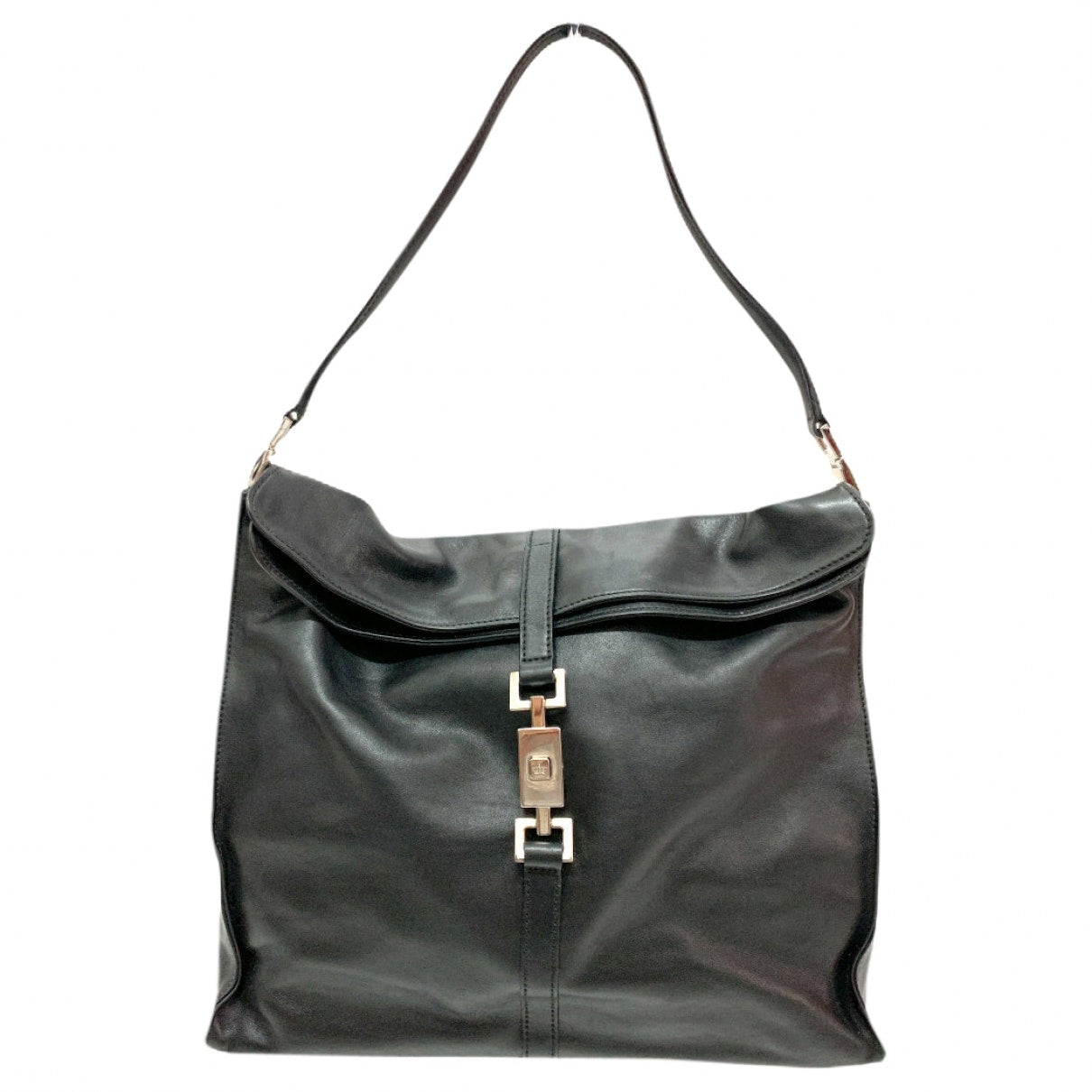 Gucci black leather handbag