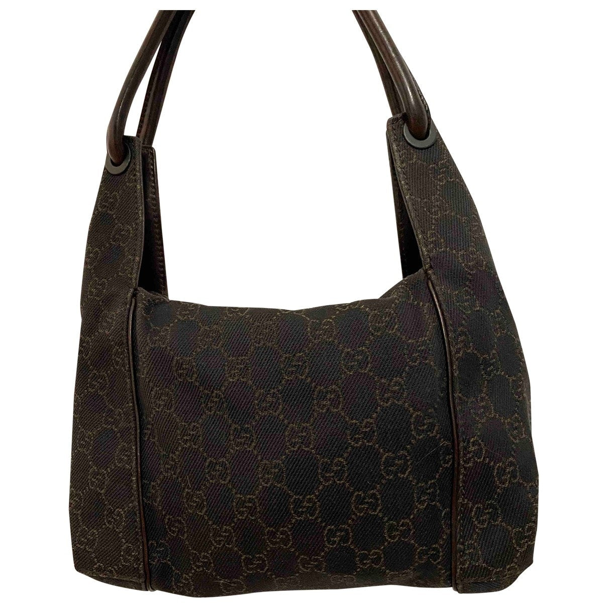 Gucci black cloth handbag