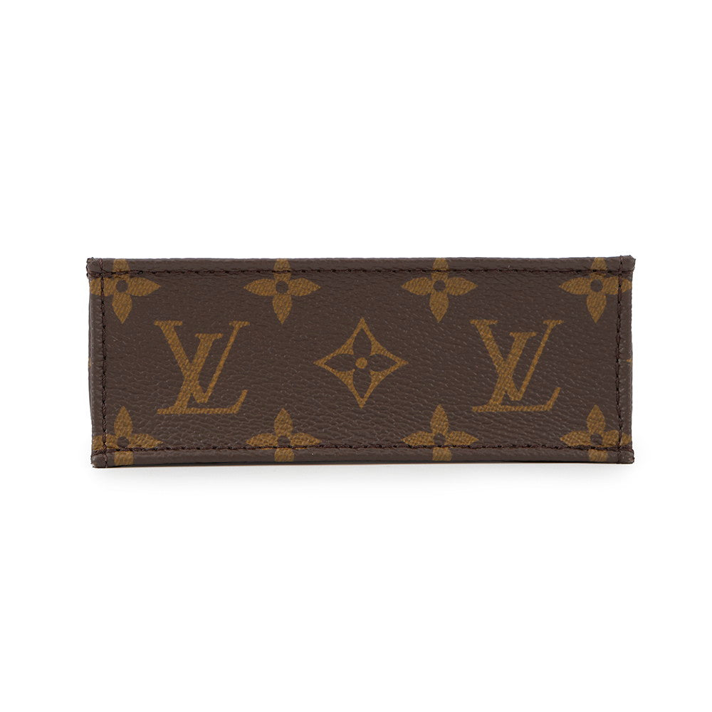 Louis Vuitton Petit Sac Plat BrownM81295 Monogram Handbag