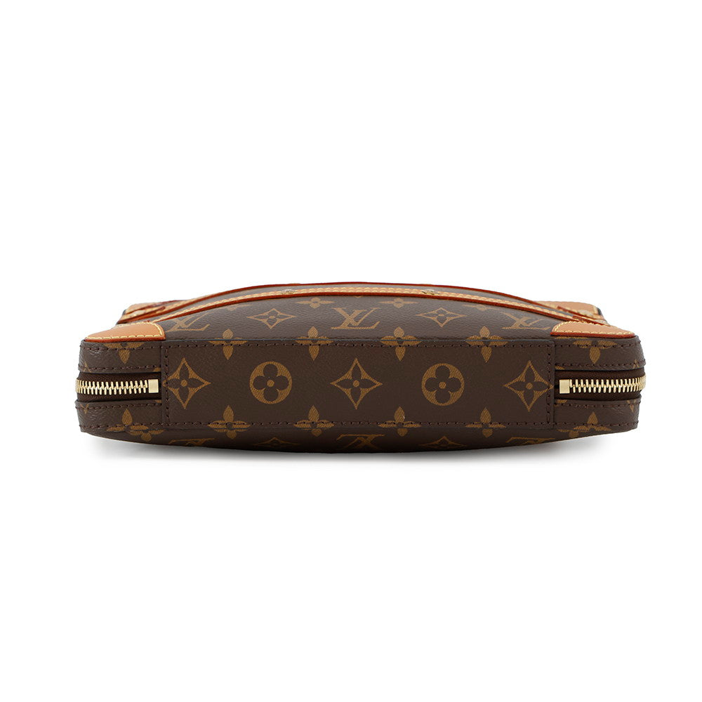 Louis Vuitton Soft Trunk Messenger BrownM68494 Monogram PM Crossbody Bag
