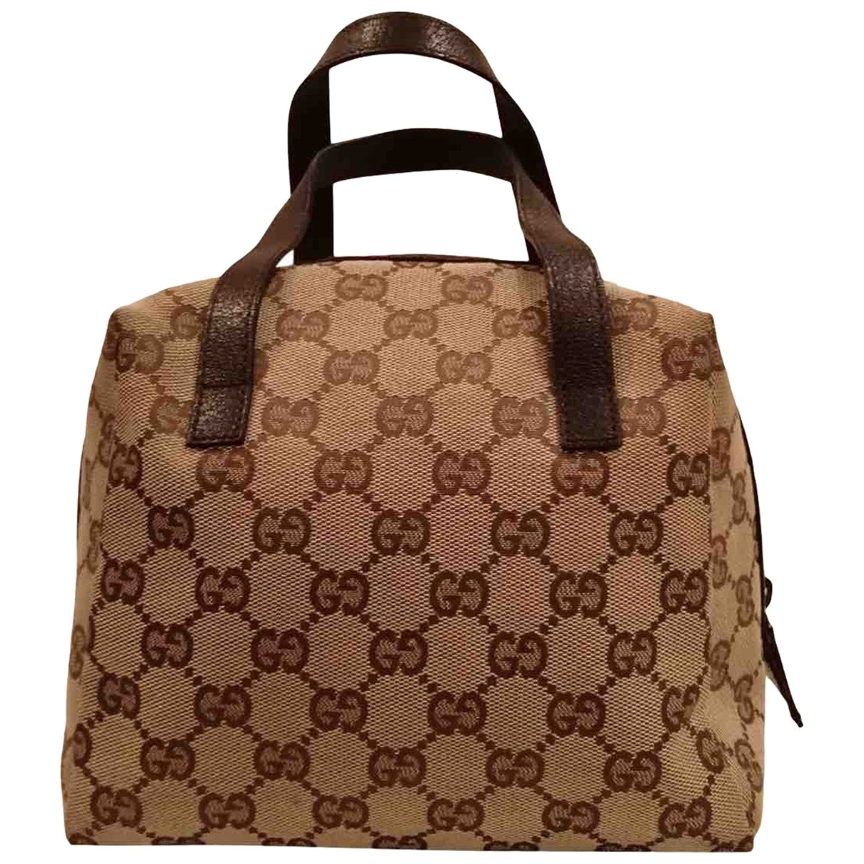 Gucci beige cloth handbag