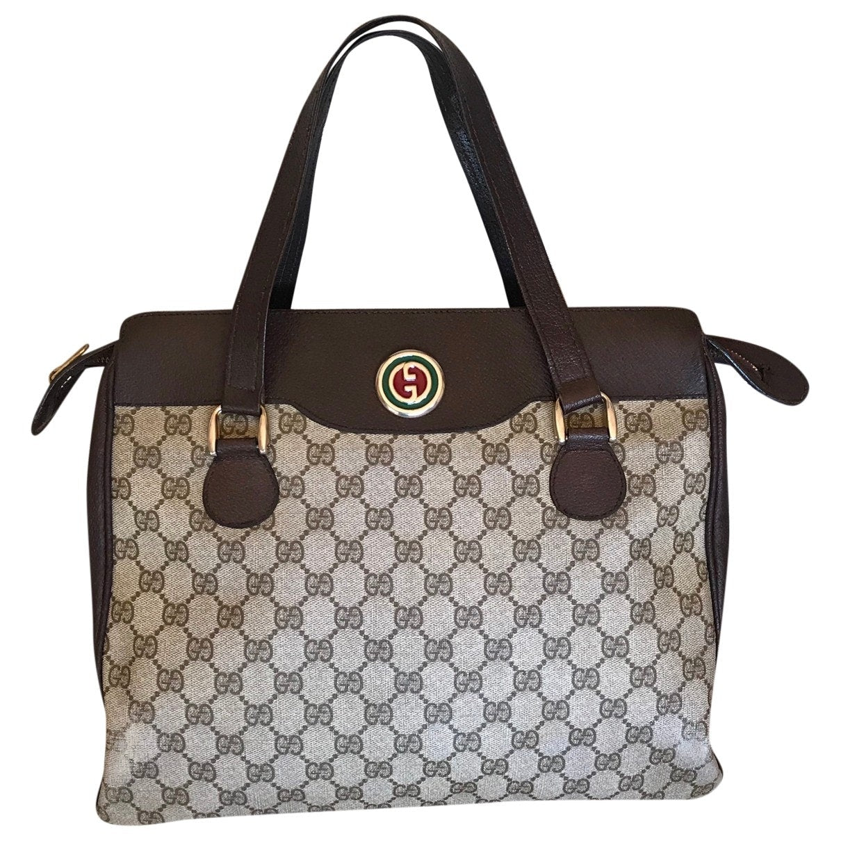 Gucci beige cloth handbag