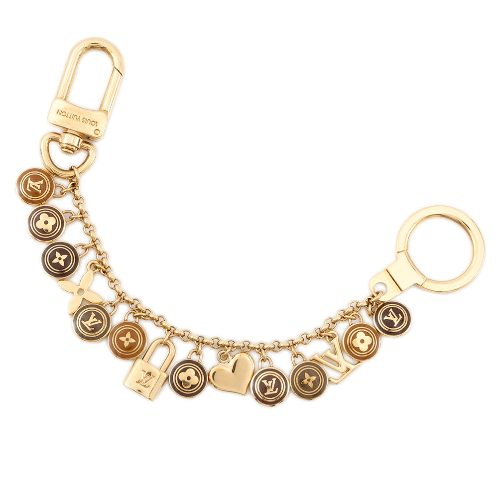 Louis Vuitton Porte Cles Chenne Pastille GoldM65386 Handbag